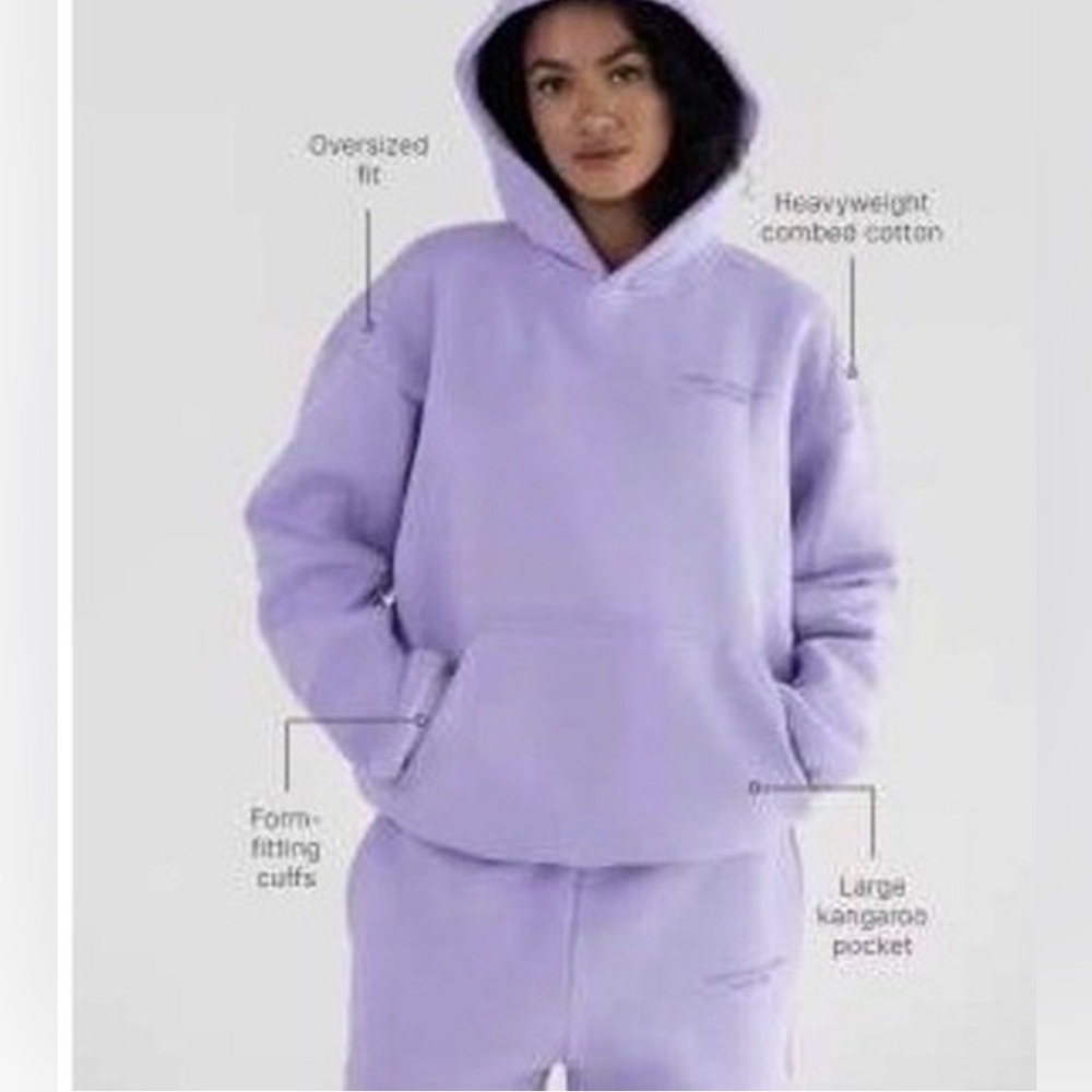 NWT Pastel edition COMFRT lavender hoodie size L